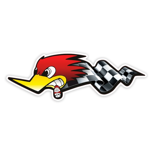 Autocollants: Mr. Horsepower Drapeau Racing