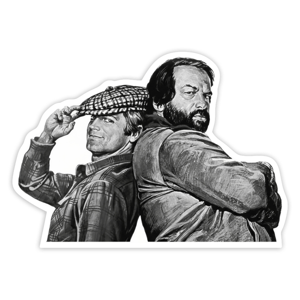 Autocollants: Bud Spencer y Terence Hill