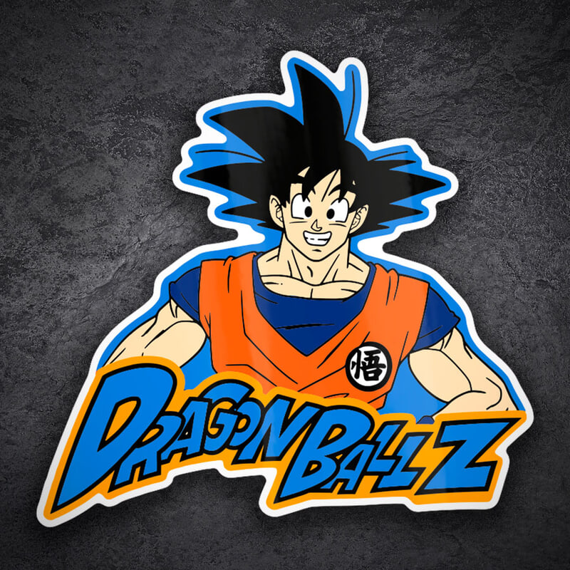 Autocollants: Dragon Ball Z Goku