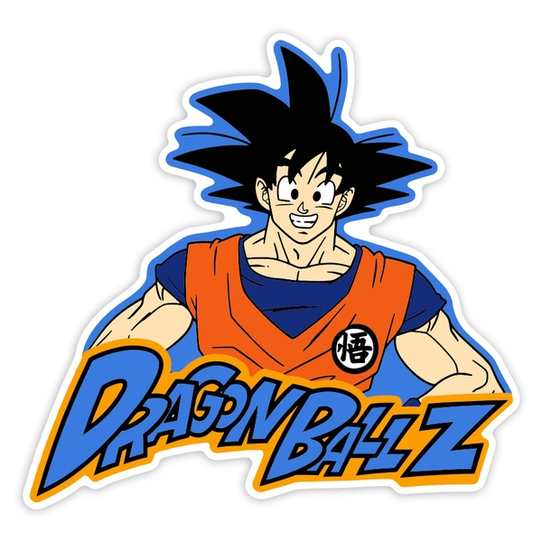 Autocollants: Dragon Ball Z Goku
