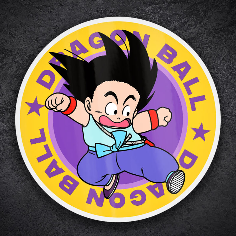 Autocollants: Dragon Ball Goku Enfant