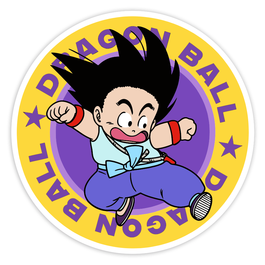 Autocollants: Dragon Ball Goku Enfant
