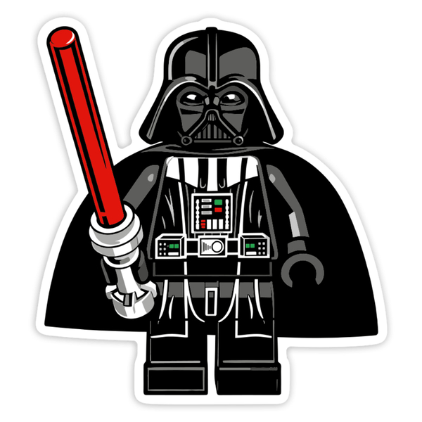 Autocollants: Lego Star Wars Darth Vader