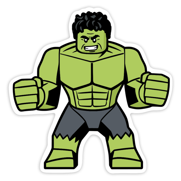 Autocollants: Lego Marvel Grand Hulk