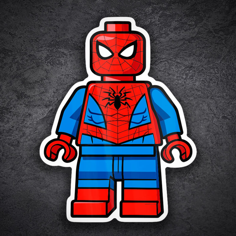 Autocollants: Lego Marvel Spider-Man