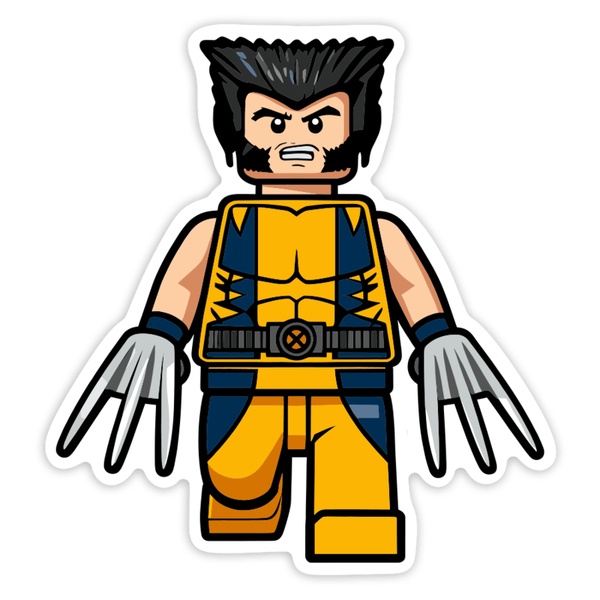 Autocollants: Lego Marvel Wolverine