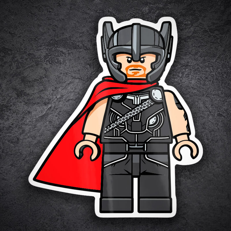 Autocollants: Lego Marvel Thor