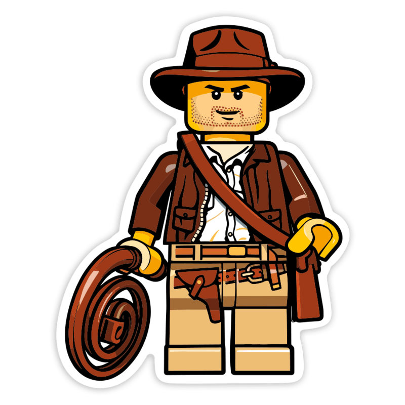 Autocollants: Lego Indiana Jones