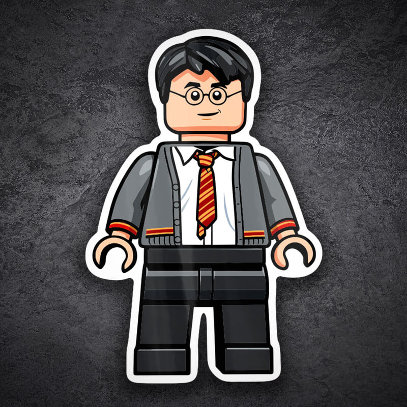 Autocollants: Lego Harry Potter