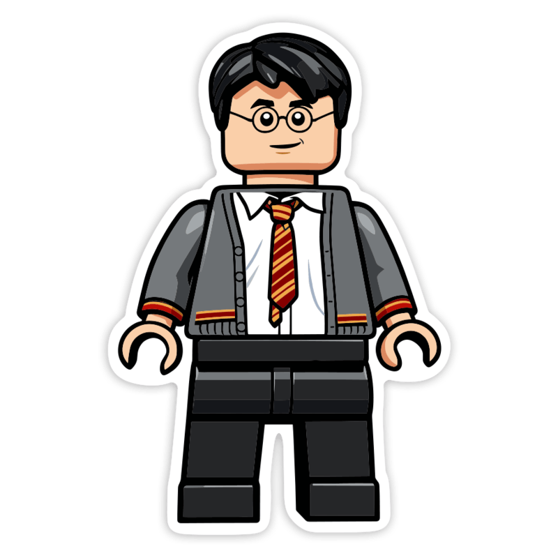 Autocollants: Lego Harry Potter