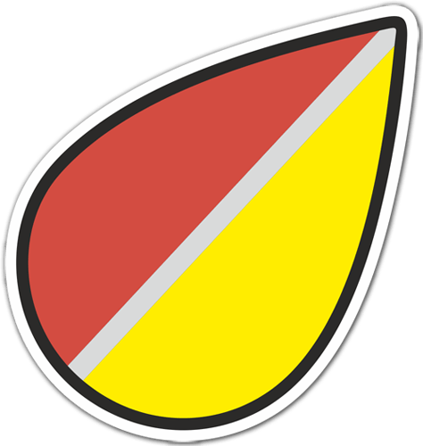 Autocollants: Insigne JDM Koreisha en Goutte