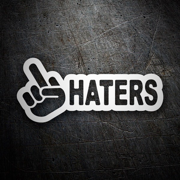 Doigt d'honneur Haters 0