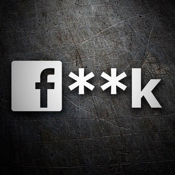 Autocollants: Fuck or Facebook