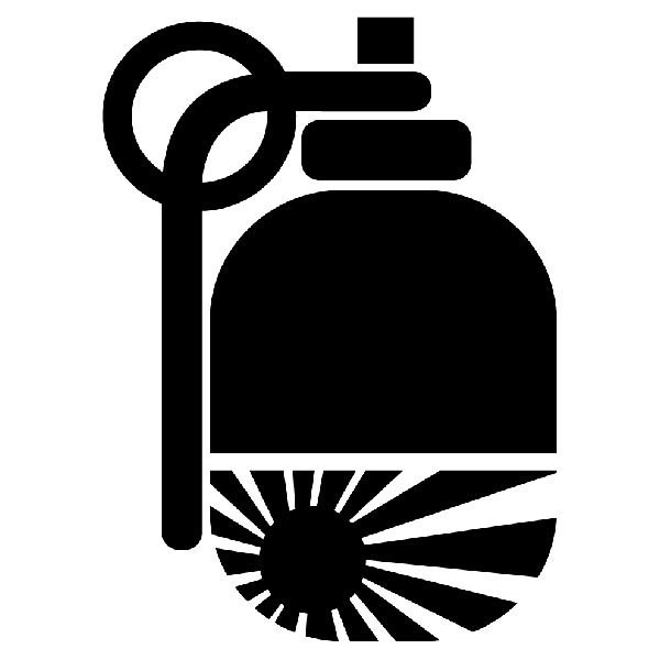 Autocollants: Grenade JMD Japon