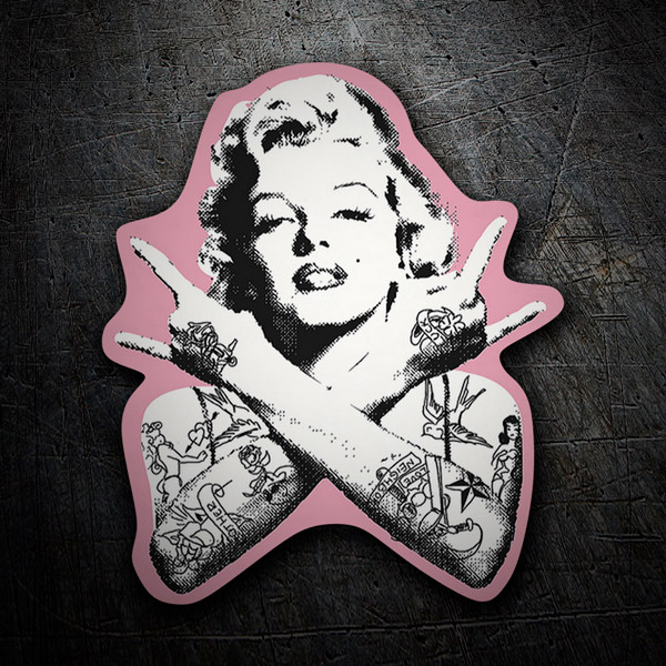 Marilyn Monroe punk tatou&eacute;e 0