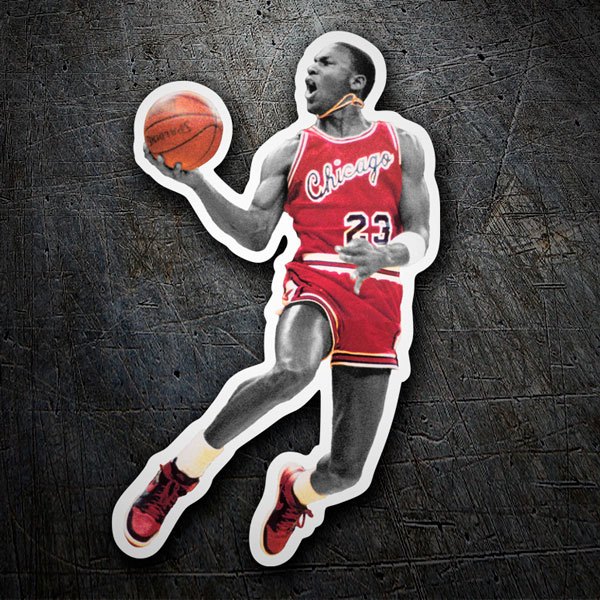 Autocollants: Michael Jordan (Chicago Bulls)