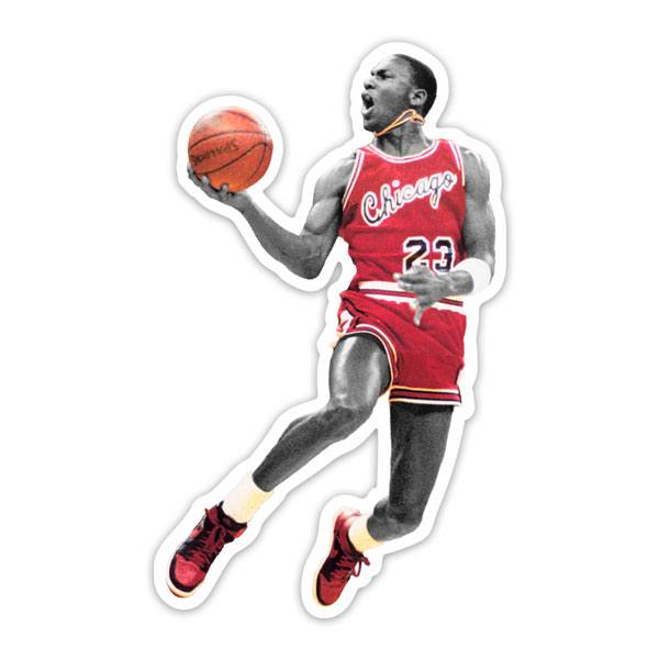 Autocollants: Michael Jordan (Chicago Bulls)