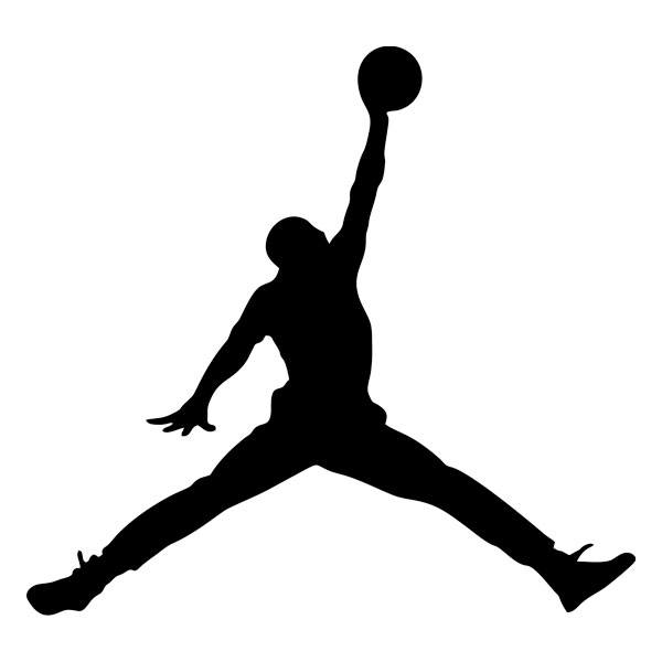 Autocollants: Silhouette Air Jordan (Nike)