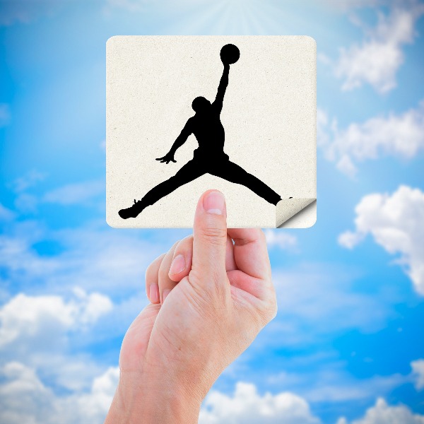 Autocollants: Silhouette Air Jordan (Nike)