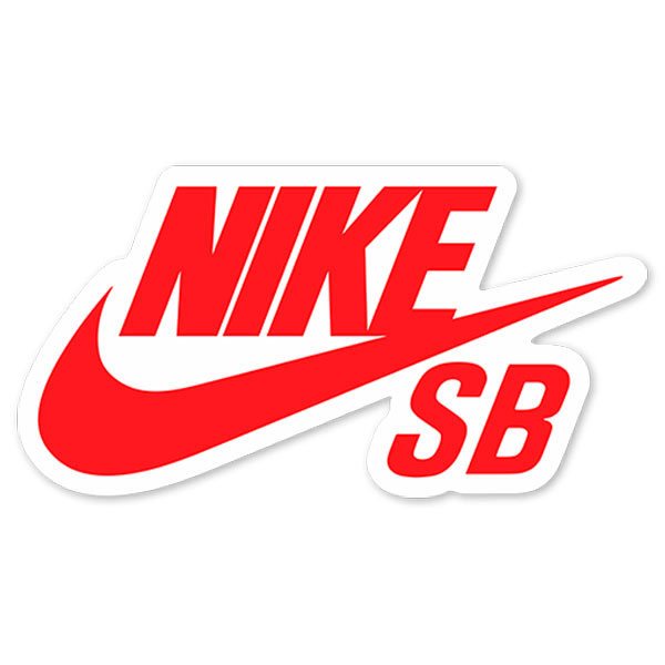 Autocollants: Logotipo Nike SB avec Swoosh