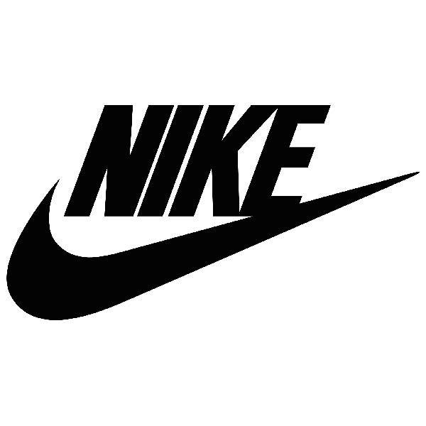 Autocollants: Swoosh Nike avec Nom