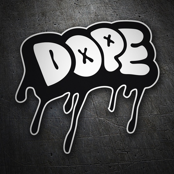 Autocollants: Dope graffiti