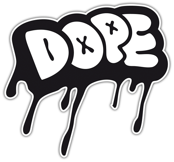 Autocollants: Graffiti Dope
