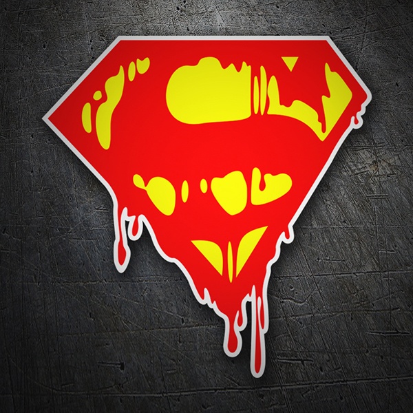 Autocollants: Graffitis de Superman