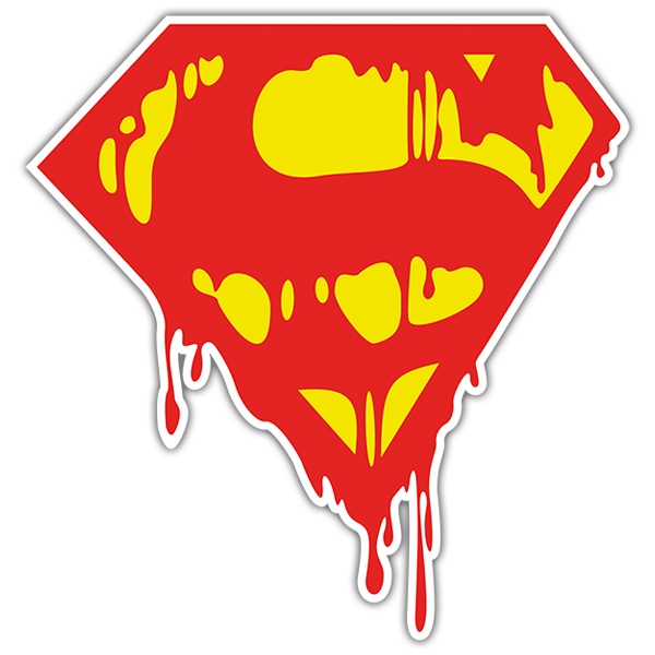 Autocollants: Les graffitis de Superman