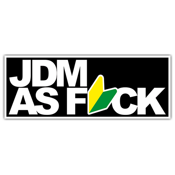 Autocollants: Real JDM as Fuck