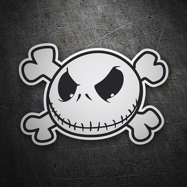 Autocollants: Jack Skellington Pirate