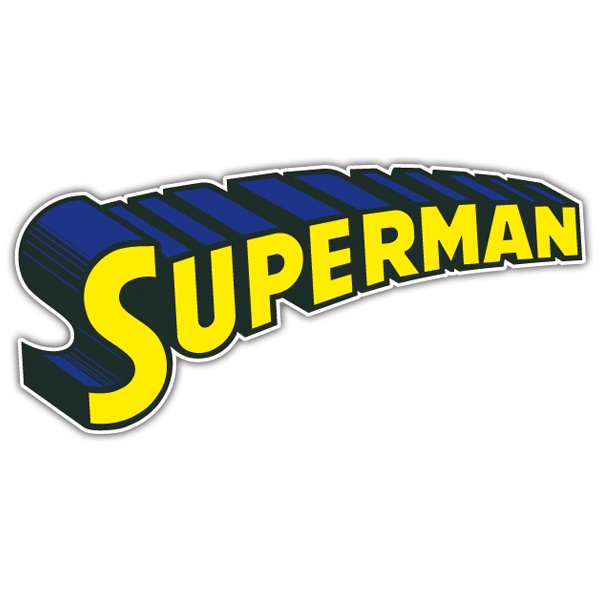 Autocollants: Logo Superman