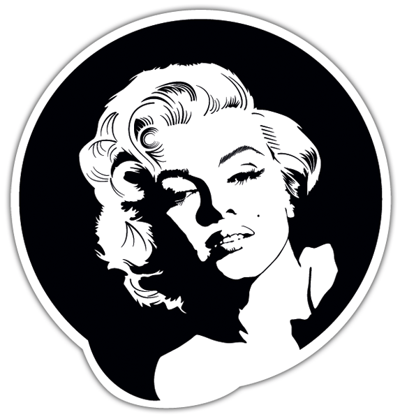 Autocollants: Marilyn Monroe