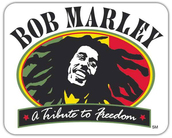 Autocollants: Bob Marley Freedom