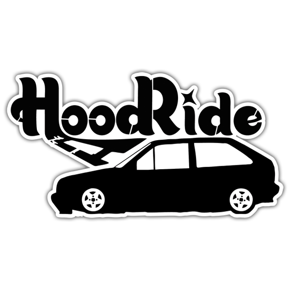 Autocollants: HoodRide
