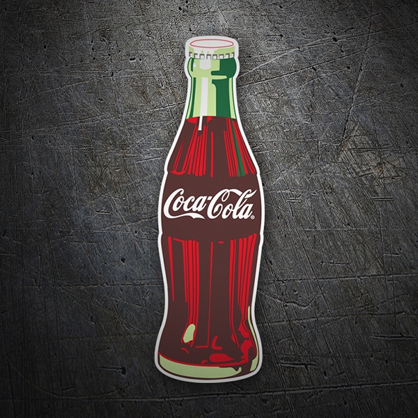 Autocollants: Bouteille de Coca Cola 1