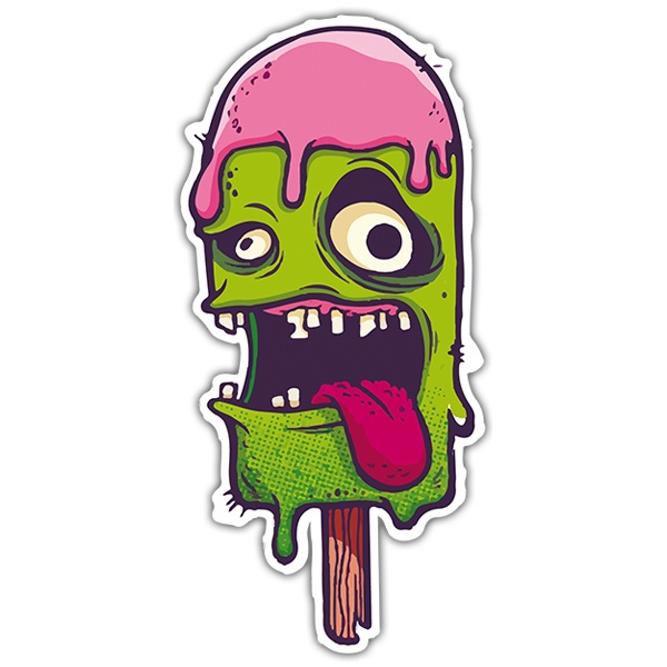 Autocollants: Monster Ice Cream