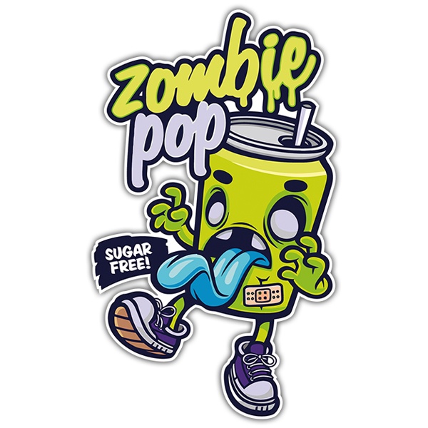 Autocollants: Zombie Pop