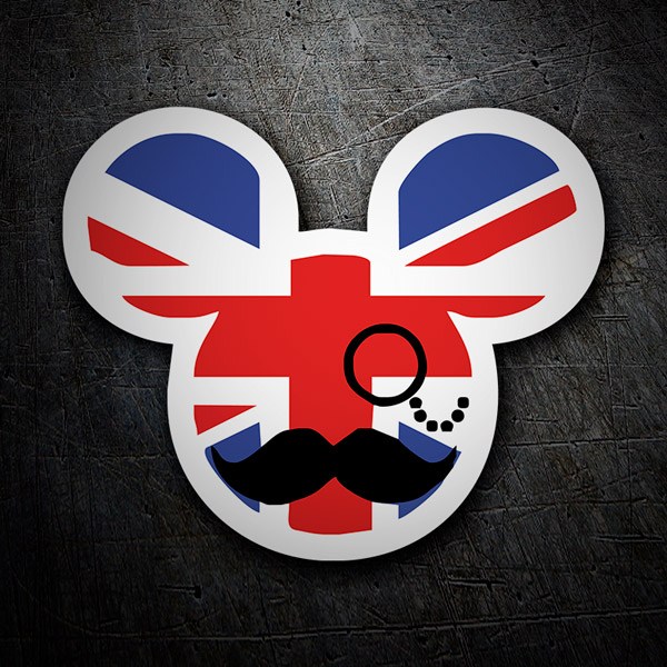 Autocollants: Grande Bretagne Mickey Mouse