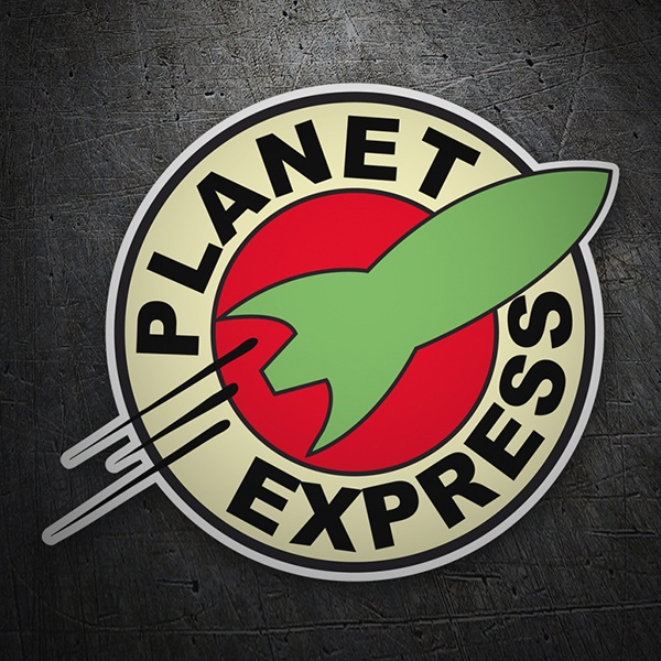 Autocollants: Futurama Planet express