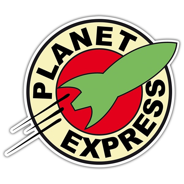 Autocollants: Futurama Planet express