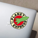 Autocollants: Futurama Planet express 4