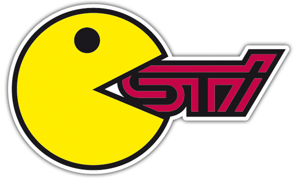 Autocollants: Pacman Sti