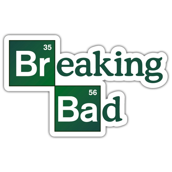 Autocollants: Logo Breaking Bad