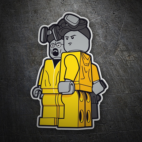 Autocollants: Figurines Lego Breaking Bad