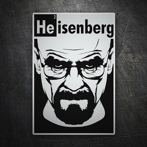 Autocollants: Breaking Bad Heisenberg