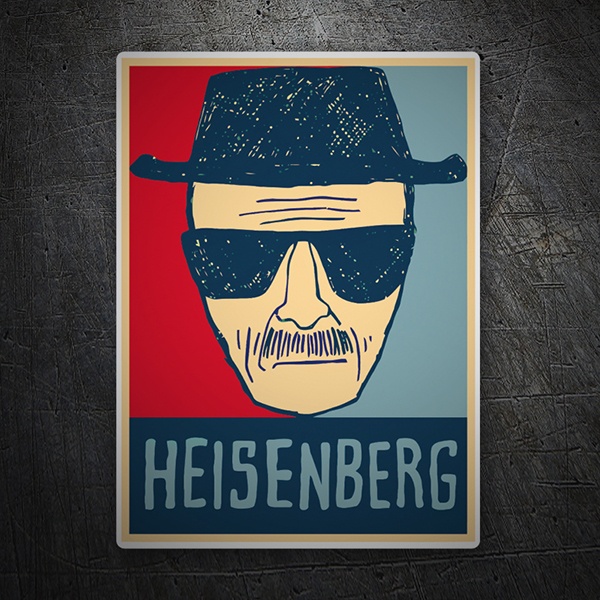 Autocollants: Dessin de Breaking Bad Heisenberg
