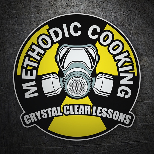 Autocollants: Breaking Bad Methodic cooking 1