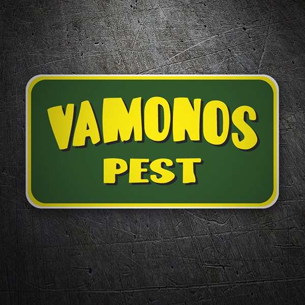 Autocollants: VAMONOS PEST