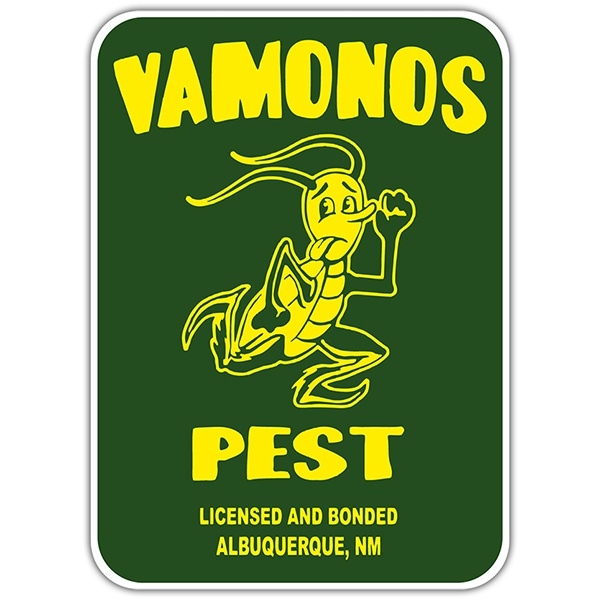 Autocollants: Breaking Bad Vamonos Pest
